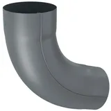 Zambelli Fallrohrbogen 85 Grad DN 100 Anthrazit verzinkt,