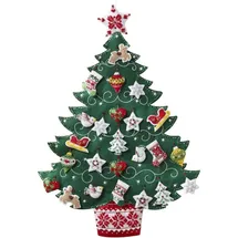 Bucilla Nordic Baum Advent Kalender-Applikation aus Filz