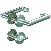 OGRO Rosettengarnitur CORE8907 WC Edelstahl