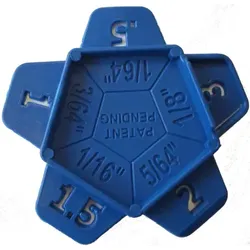 Stern Fugenabstandshalter 0,5-3 mm, 50 Stück, Art. Nr. 16743
