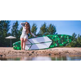 Thunder SUP Board 350 x 81 x 15 cm Grün/Schwarz
