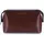 Piquadro Kulturbeutel Blue Square Toiletry Bag Mahogany