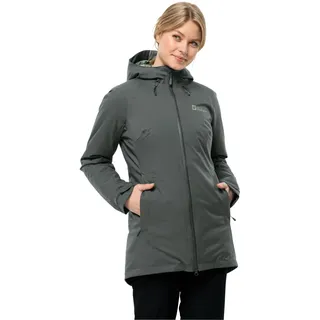 Jack Wolfskin Stirnberg Ins Parka - Slate Green - XS