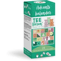 Tee-Bären® Adventskalender grün (Grundpreis € 6,53/100g)