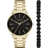 Giorgio Armani, Armbanduhr, Cayde, Gold, (Analoguhr, 42 mm)