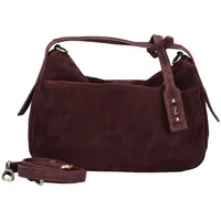 Nero Giardini Henkeltasche Veloursleder Dark Brown