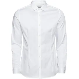 JACK & JONES Prparma Langarmhemd White M
