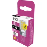 EMOS G9 LED Lampe, 4W Ersatz für 40W Glühbirne, Pin JC, Helligkeit 470 lm, Neutralweiß 4000 Kelvin, 30000 h Lebensdauer