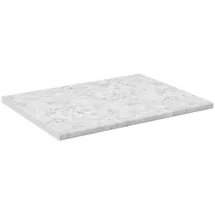 Vicco Küchenarbeitsplatte R-Line Marmor Weiß 80 cm