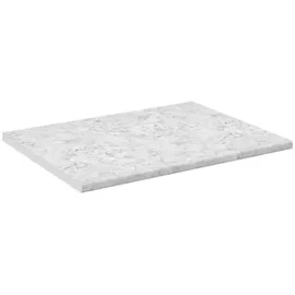 Vicco Küchenarbeitsplatte R-Line Marmor Weiß 80 cm