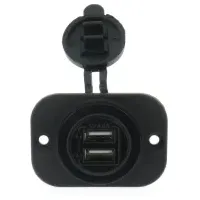 Dietz 24024 Doppel USB Ladebuchse - 2 x je 2,4 A maximal