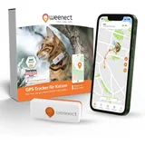 Weenect XS GPS Tracker für Katzen, Weiß