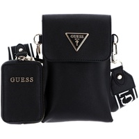 GUESS Umhängetasche / Handytasche Latona Mini Zubehör Schwarz Damen