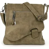Jennifer Jones Leather Bag Street Umhängetasche Kunstleder Brown