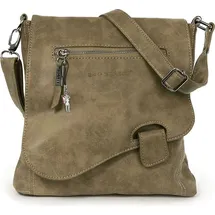 Jennifer Jones Leather Bag Street Umhängetasche Kunstleder Brown