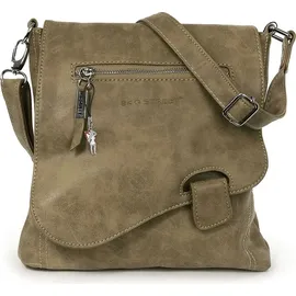 Jennifer Jones Leather Bag Street Umhängetasche Kunstleder Brown