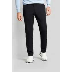 Stoffhose BUGATTI, Herren, Gr. 31, Länge 32, blau (marine), 89% Baumwolle, 7% Elastomultiester, 4% Elasthan, casual, normal, Hosen, mit hohem Baumwollanteil