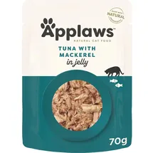 Applaws Thunfisch mit Makrele in Gelee 16 x 70 g