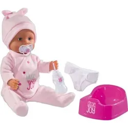 idee+spiel 08888 dollsworld Super-Puppenset Little Joy pink