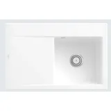 Villeroy & Boch 334701R1 Subway Style 45 weiß alpin Keramik Handbetätigung Spüle Aufliegend 50 cm