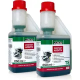 MATHY-TS Zweitakt-Additiv (2x250 ml) – Reiniger für 2-Takt-Motoren - Verschleiß- und Korrosionsschutz - Umweltfreundliche (geringste) Rauchentwicklung