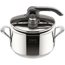 Lagostina Diva 22 cm 5 l Pfanne + Kochtopf silber