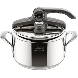 Lagostina Diva 22 cm 5 l Pfanne + Kochtopf silber