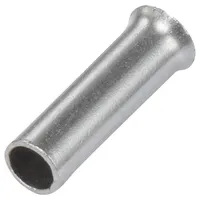 TRU Components 1091263 Aderendhülse 1.5 mm2 Unisoliert Metall 100