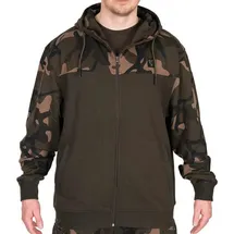 Fox International Lw Split Reißverschlusspullover - Khaki / Camo - 3XL