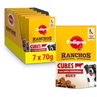 PEDIGREE Ranchos Cubes Rind 7 x 70 g