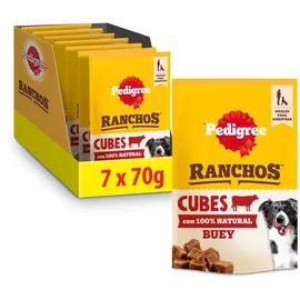 PEDIGREE Ranchos Cubes Rind 7 x 70 g