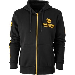 Forsberg Skallson Zip Hoodie / schwarz/bronze / S