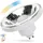 Spectrum SMART LED Leuchtmittel Reflektor weiß 10W GU10 CCT 3000-5800K 30° kompatibel mit App, Google Assistant, Alexa und Tuya, dimmbar