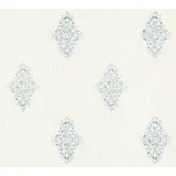 Architects Paper Luxury wallpaper Textiltapete 10,05 m x 0,53 m 319461 blau/weiß