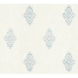 Architects Paper Luxury wallpaper Textiltapete 10,05 m x 0,53 m 319461 blau/weiß