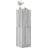 vidaXL Beistellschrank Grau Sonoma 38 x 41,5 x 131,5 cm Grau