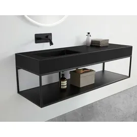 Bernstein Wandwaschbecken 141 x 45 cm