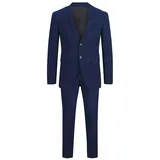JACK & JONES Franco Plus Size Anzug Medieval Blue 72