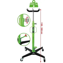 KS Tools Wagenheber Stahl 500 kg Grün
