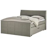 Möbel Kraft Boxspringbett 188 x 124 cm Beige
