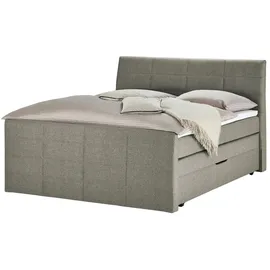 Möbel Kraft Boxspringbett 188 x 124 cm Beige