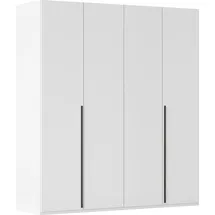 Rauch Drehtürenschrank Montclar 201 x 223 x 60 cm Weiß/Grau