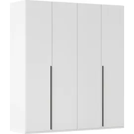 Rauch Drehtürenschrank Montclar 201 x 223 x 60 cm Weiß/Grau