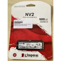 Kingston NV2 PCIe 4.0 SSD 500 GB M.2