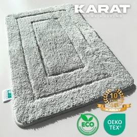 Karat Atlantis Silbergrau 70 x 120 cm