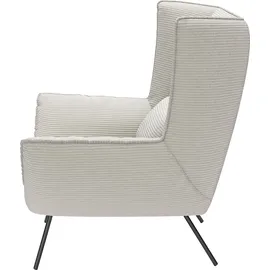 Home Affaire Relaxsessel Kilrea Polyester 90 x 112 x 94 cm Grau mit extra hoher Rückenlehne