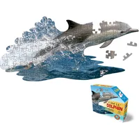 Madd Capp 884006 Konturpuzzle 100 Teile, Jr. Delfin