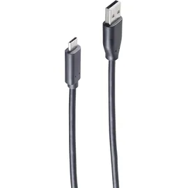 ShiverPeaks BASIC-S USB 2.0 Kabel, C-Stecker - A-Stecker 1,0 m USB 2.0 USB Kabel