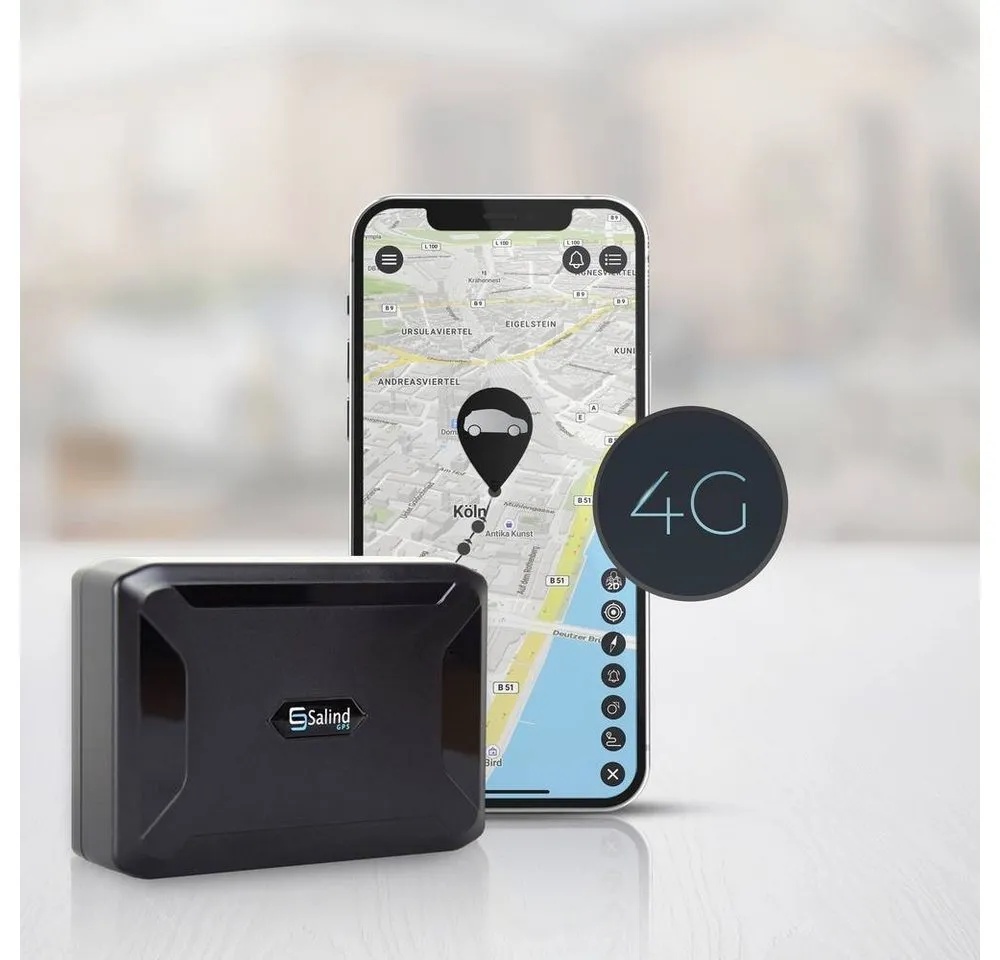 SALIND 11 4G GPS Tracker Fahrzeugtracker Schwarz Test & Preisvergleich