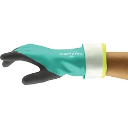 ANSELL Chemikalienhandschuhe AlphaTec 58-735 Größe 9 grün ( 4000371503 )